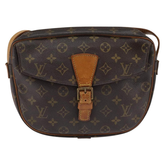 LOUIS VUITTON Monogram Jeune Fille GM Shoulder Bag M51225 LV Auth BA6398