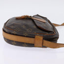 LOUIS VUITTON Monogram Jeune Fille GM Shoulder Bag M51225 LV Auth BA6398-4