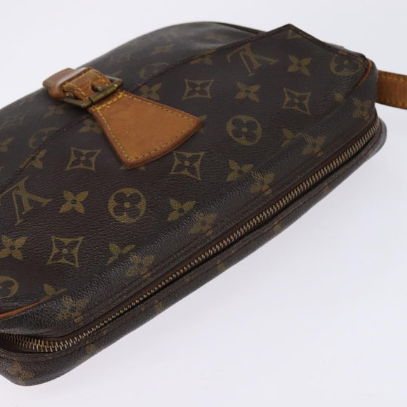 LOUIS VUITTON Monogram Jeune Fille GM Shoulder Bag M51225 LV Auth BA6398