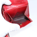 LOUIS VUITTON Epi Wallet 4 Set Green Red yellow LV Auth BA640-17