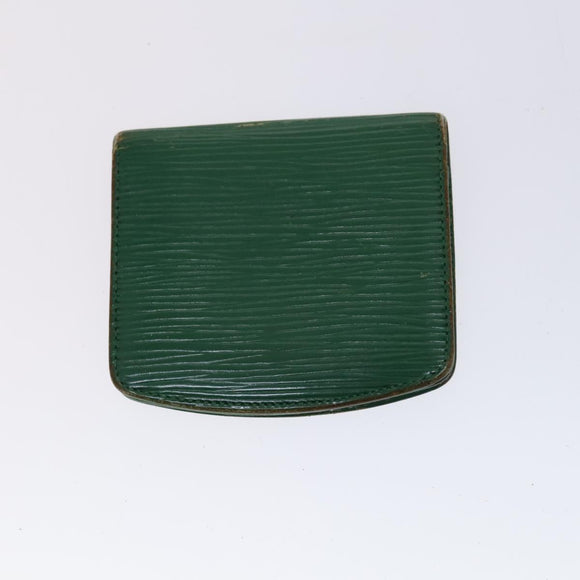 LOUIS VUITTON Epi Wallet 4 Set Green Red yellow LV Auth BA640
