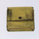 LOUIS VUITTON Epi Wallet 4Set Green Red yellow LV Auth BA640-2