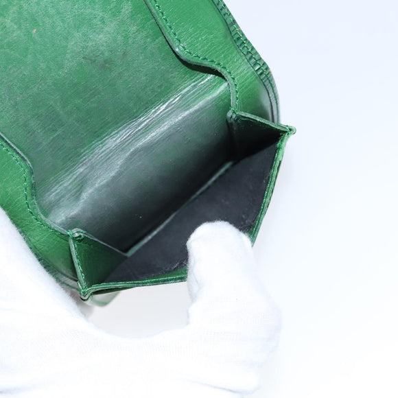 LOUIS VUITTON Epi Wallet 4Set Green Red yellow LV Auth BA640