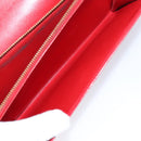 LOUIS VUITTON Epi Wallet 4 Set Green Red yellow LV Auth BA640-30