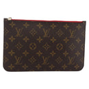 LOUIS VUITTON Monogram Neverfull MM Pouch Accessory Pouch LV Auth BA6400-1