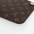 LOUIS VUITTON Monogram Neverfull MM Pouch Accessory Pouch LV Auth BA6400-10