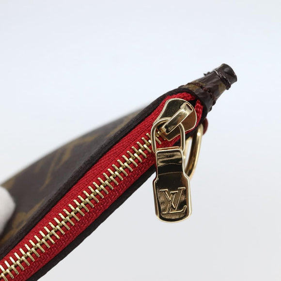 LOUIS VUITTON Monogram Neverfull MM Pouch Accessory Pouch LV Auth BA6400