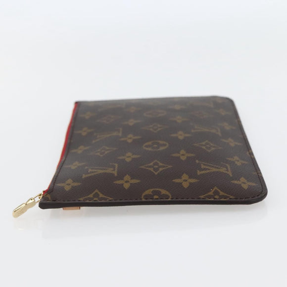 LOUIS VUITTON Monogram Neverfull MM Pouch Accessory Pouch LV Auth BA6400