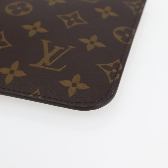 LOUIS VUITTON Monogram Neverfull MM Pouch Accessory Pouch LV Auth BA6400