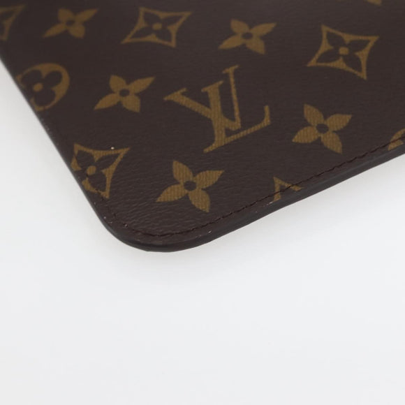 LOUIS VUITTON Monogram Neverfull MM Pouch Accessory Pouch LV Auth BA6400