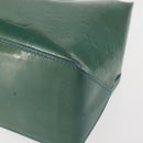 LOUIS VUITTON Vernis Wilshire Boulevard Bag Blue galatic M93646 LV Auth BA6406-13