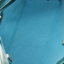 LOUIS VUITTON Vernis Wilshire Boulevard Bag Blue galatic M93646 LV Auth BA6406-18