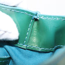 LOUIS VUITTON Vernis Wilshire Boulevard Bag Blue galatic M93646 LV Auth BA6406-23