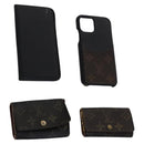 LOUIS VUITTON Monogram Epi Key Case 4Set Noir LV Auth BA641-1