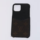 LOUIS VUITTON Monogram Epi Key Case 4Set Noir LV Auth BA641-14