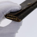 LOUIS VUITTON Monogram Epi Key Case 4Set Noir LV Auth BA641-23