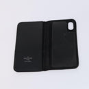 LOUIS VUITTON Monogram Epi Key Case 4Set Noir LV Auth BA641-6