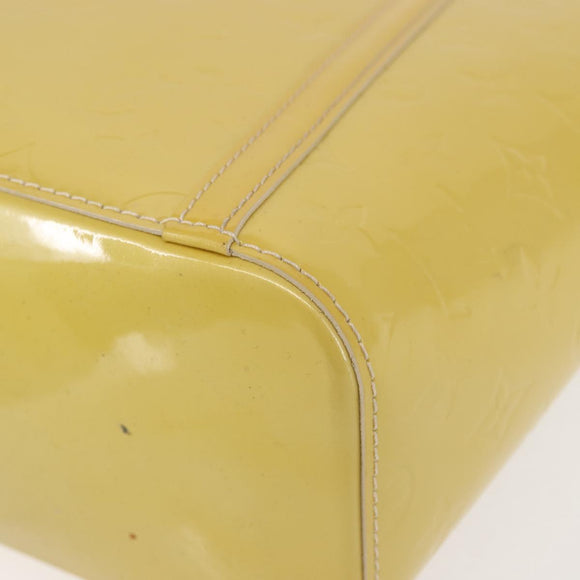 LOUIS VUITTON Monogram Vernis Avalon MM Tote Bag Broncorail M91743 Auth BA6410