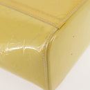 LOUIS VUITTON Monogram Vernis Avalon MM Tote Bag Broncorail M91743 Auth BA6410-15