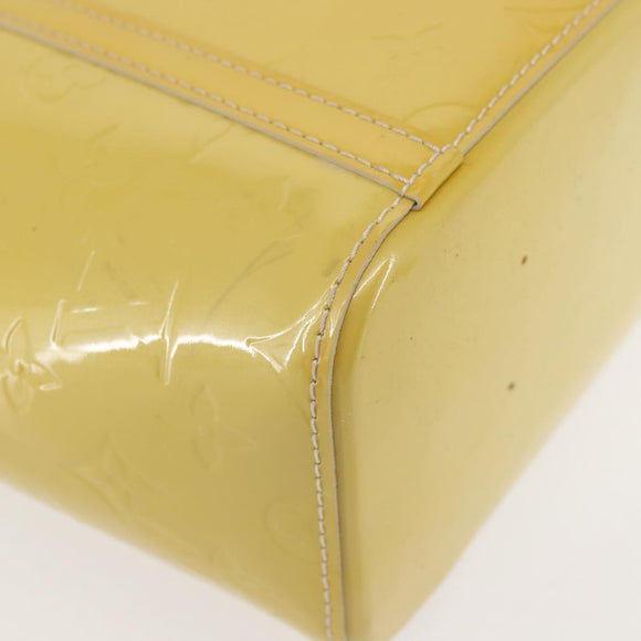 LOUIS VUITTON Monogram Vernis Avalon MM Tote Bag Broncorail M91743 Auth BA6410