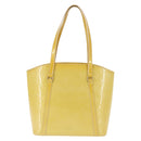 LOUIS VUITTON Monogram Vernis Avalon MM Tote Bag Broncorail M91743 Auth BA6410-13