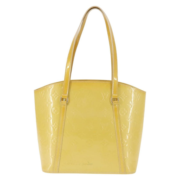 LOUIS VUITTON Monogram Vernis Avalon MM Tote Bag Broncorail M91743 Auth BA6410