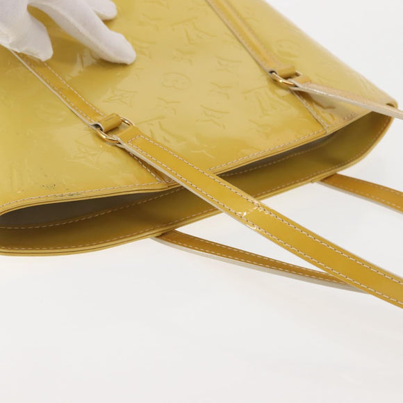 LOUIS VUITTON Monogram Vernis Avalon MM Tote Bag Broncorail M91743 Auth BA6410