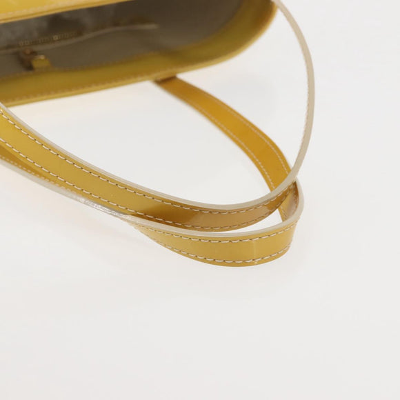 LOUIS VUITTON Monogram Vernis Avalon MM Tote Bag Broncorail M91743 Auth BA6410