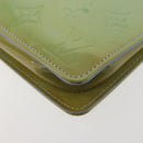 LOUIS VUITTON Monogram Vernis Lexington Pouch Baby Blue M91011 LV Auth BA6411-14