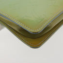 LOUIS VUITTON Monogram Vernis Lexington Pouch Baby Blue M91011 LV Auth BA6411-15