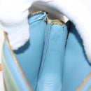 LOUIS VUITTON Monogram Vernis Lexington Pouch Baby Blue M91011 LV Auth BA6411-20