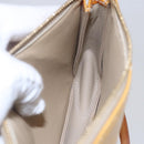 LOUIS VUITTON Monogram Vernis Lexington Pouch Beige M91010 LV Auth BA6412-20