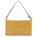 LOUIS VUITTON Monogram Vernis Lexington Pouch Beige M91010 LV Auth BA6412-13