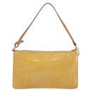 LOUIS VUITTON Monogram Vernis Lexington Pouch Beige M91010 LV Auth BA6412-2