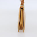 LOUIS VUITTON Monogram Vernis Lexington Pouch Beige M91010 LV Auth BA6412-4
