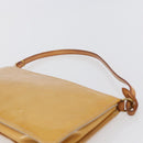 LOUIS VUITTON Monogram Vernis Lexington Pouch Beige M91010 LV Auth BA6412-8