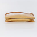 LOUIS VUITTON Monogram Vernis Lexington Pouch Beige M91010 LV Auth BA6412-5