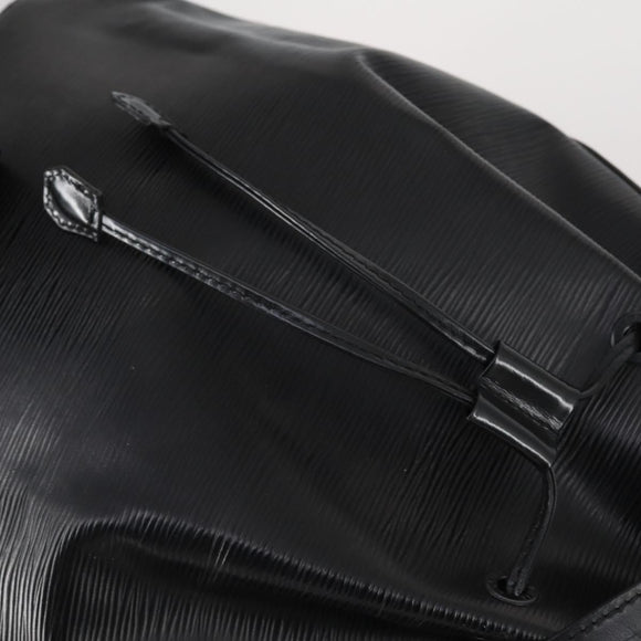 LOUIS VUITTON Epi Sac A Dos Shoulder Bag Black M80153 LV Auth BA6413