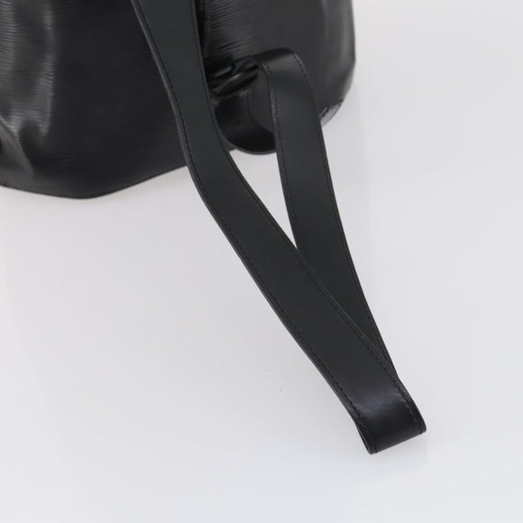 LOUIS VUITTON Epi Sac A Dos Shoulder Bag Black M80153 LV Auth BA6413