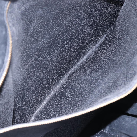 LOUIS VUITTON Epi Porte Documents Voyage Business Bag Black M54472 Auth BA6415