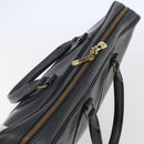 LOUIS VUITTON Epi Porte Documents Voyage Business Bag Black M54472 Auth BA6415-6