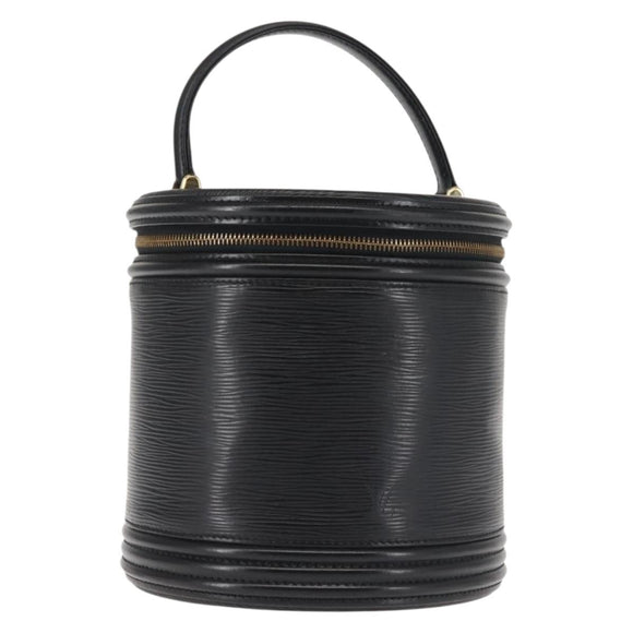 LOUIS VUITTON Epi Cannes Hand Bag Black M48032 LV Auth BA6417