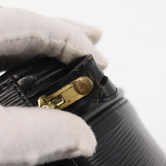 LOUIS VUITTON Epi Cannes Hand Bag Black M48032 LV Auth BA6417