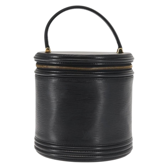 LOUIS VUITTON Epi Cannes Hand Bag Black M48032 LV Auth BA6417