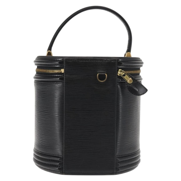 LOUIS VUITTON Epi Cannes Hand Bag Black M48032 LV Auth BA6417