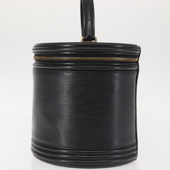 LOUIS VUITTON Epi Cannes Hand Bag Black M48032 LV Auth BA6417