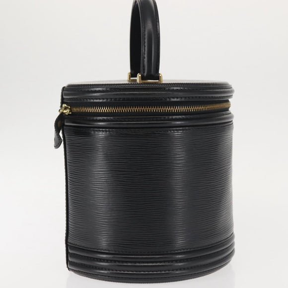 LOUIS VUITTON Epi Cannes Hand Bag Black M48032 LV Auth BA6417