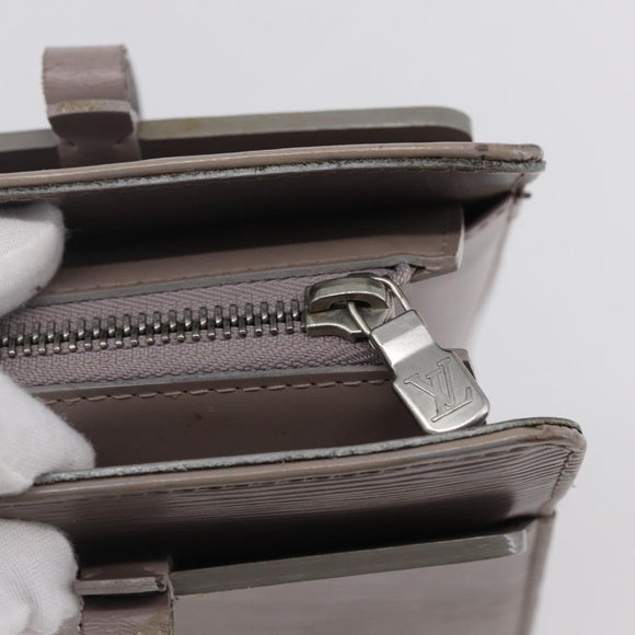 LOUIS VUITTON Epi Croisette PM Tote Bag Lilac M5249B LV Auth BA6418