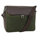 LOUIS VUITTON Taiga Thai Meal Shoulder Bag Khaki M30868 LV Auth BA6419-1