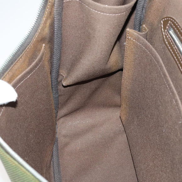 LOUIS VUITTON Taiga Thai Meal Shoulder Bag Khaki M30868 LV Auth BA6419